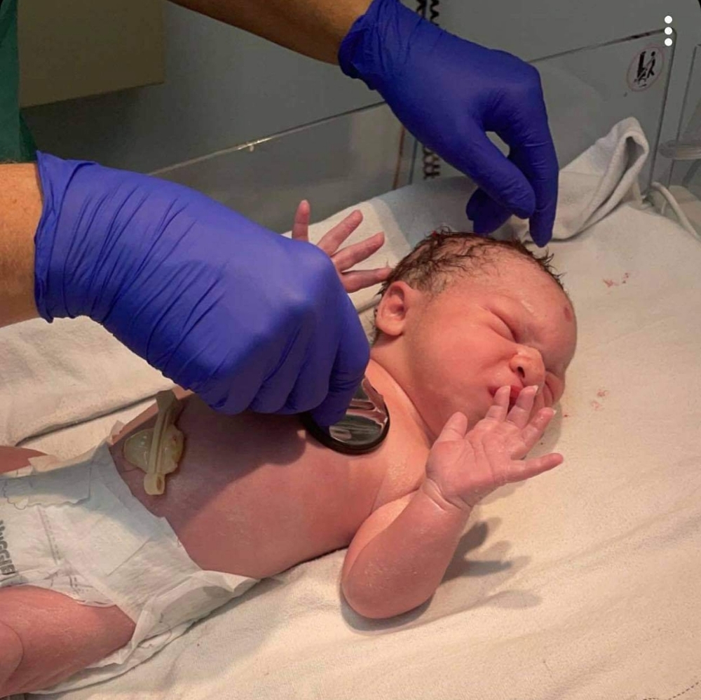 Baby Jason James III is here!
